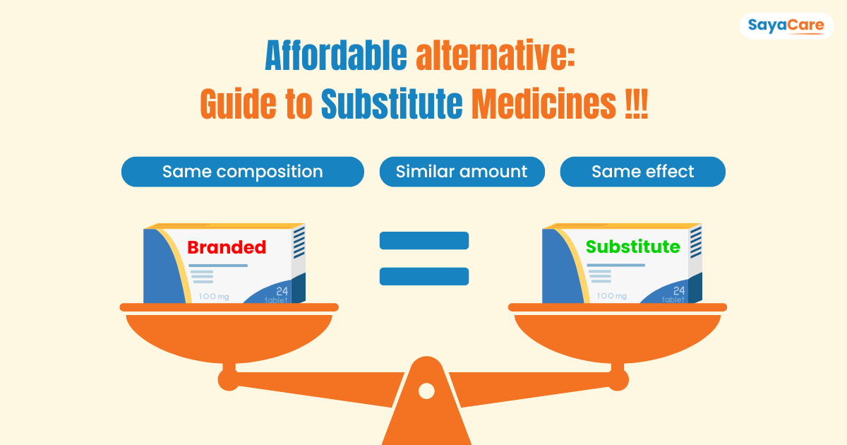 All you need to know about substitute medicine