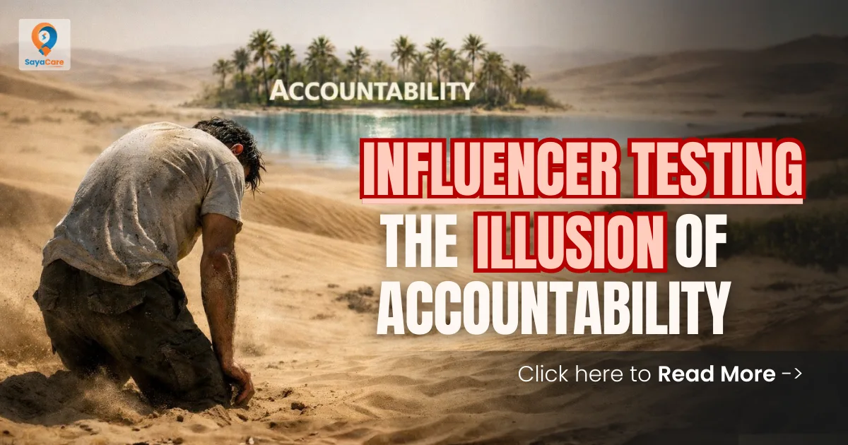 Influencer Testing: The Illusion of Accountability