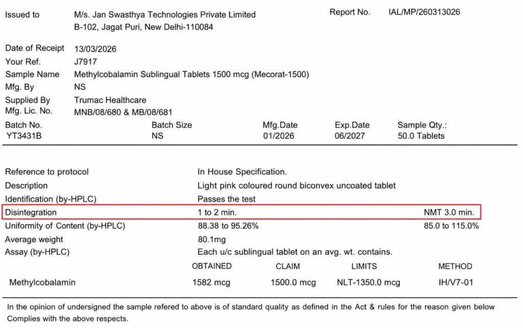 How to Read Medicine Test Report